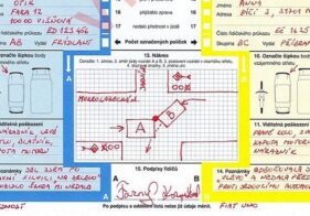 Jak vyplnit Záznam o nehodě?